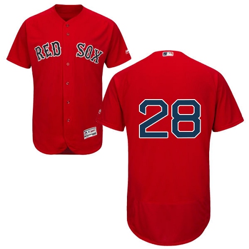 Men's Majestic Boston Red Sox #43 Addison Reed Authentic Navy Blue Team Logo Fashion Cool Base MLB Jersey Q6Z7